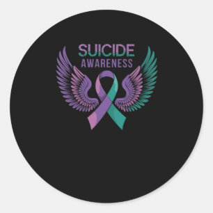 Self Harm Awareness Sticker Runt Klistermärke