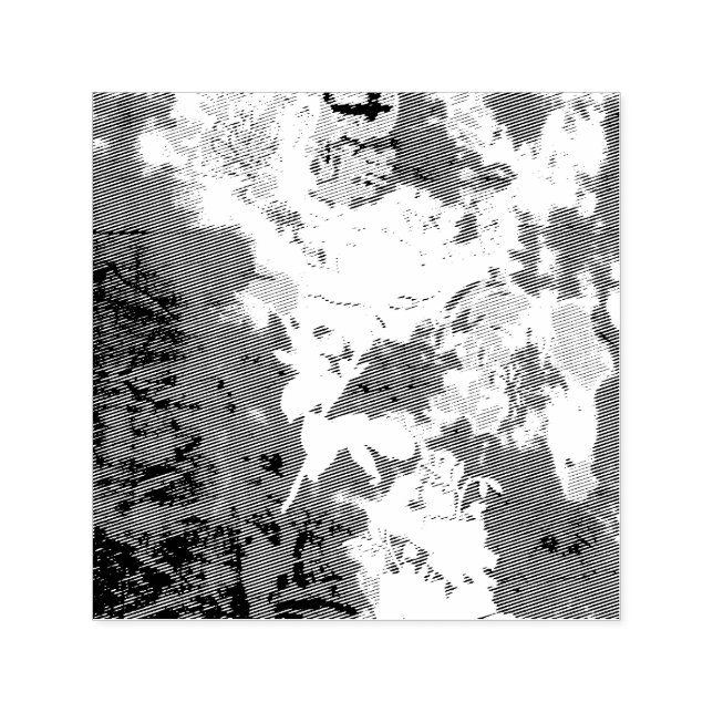 Self Inking Rubber Stamp Självfärgande Stämpel (Design)