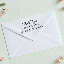 Self Inking Thank You Small Business Rubber Stamp Självfärgande Stämpel