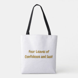 Self Kärlek Fyrklöver Tote Bag - inspiration Tygkasse