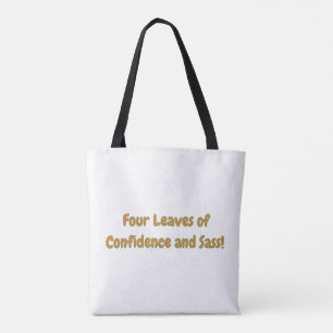 Self Kärlek Fyrklöver Tote Bag - inspiration Tygkasse
