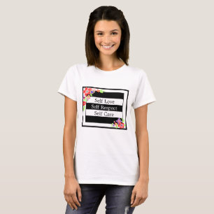 "Self Kärlek" Gorgous Blommigt T-shirt. Tee