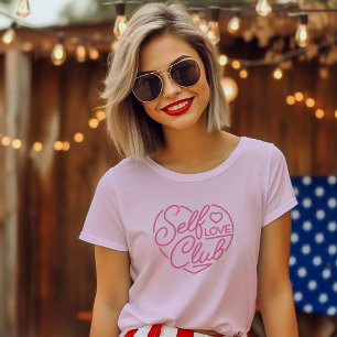 Self Kärlek Klubb Heart Girl Power T-Shirt