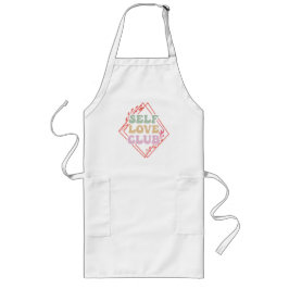 Self kärlek klubb långt förkläde