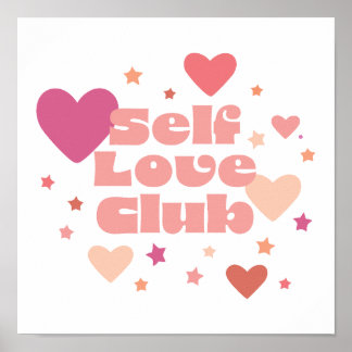 Self Kärlek Klubb Poster