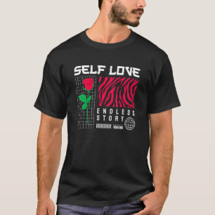 Self Kärlek - Ledsen Aesthetic Edgy Streetwear T Shirt