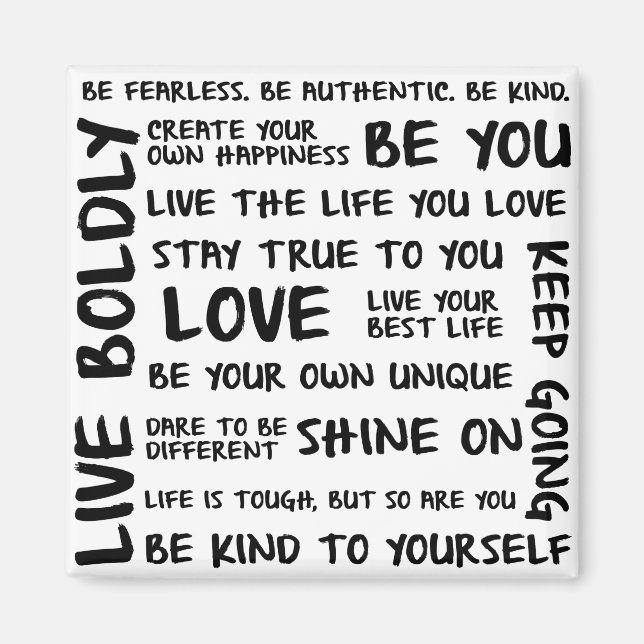 Self Kärlek Magnet (Framsidan)