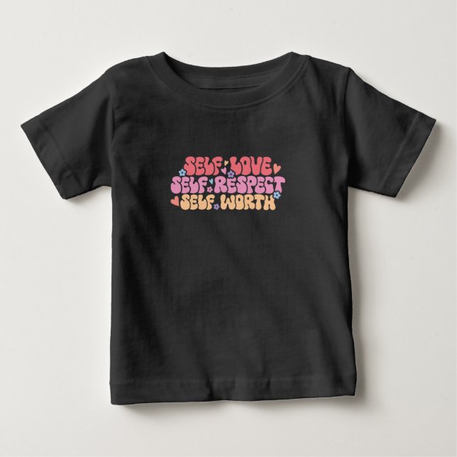 Self Kärlek Respect T Shirt (Framsida)
