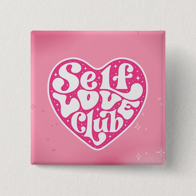 Self Love Club Knapp (Framsida)