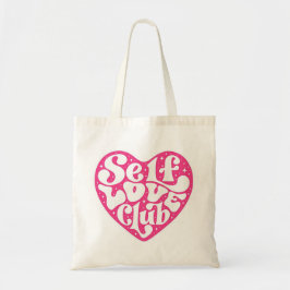  Self Love Club Tote Bag Tygkasse