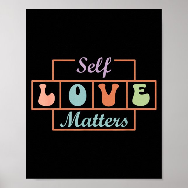 Self Love Matters Poster (Framsidan)