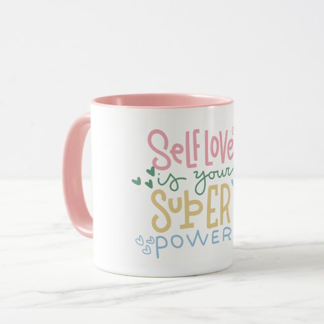 Self Love Mug Mugg (Framsida vänster)