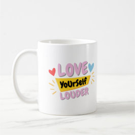 Self Love Quote Mug Kaffemugg