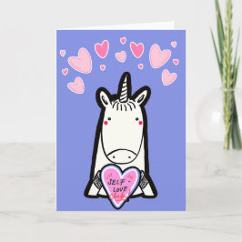 Self-Love Unicorn Kort