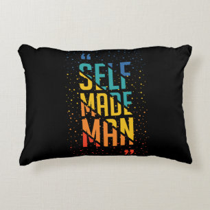 Self Made Man - Pridet LGBTQ+ Trans Prydnadskudde
