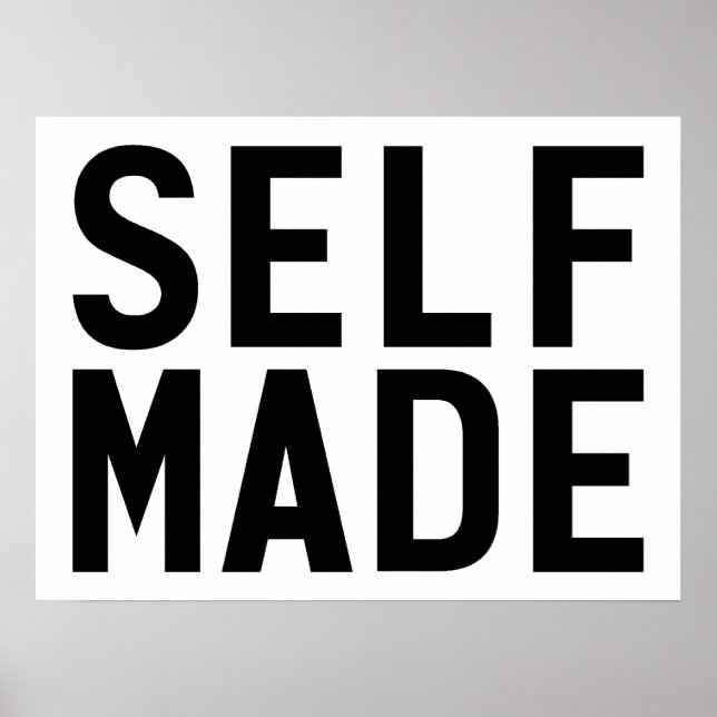 Self Made Oberoende Poster (Framsidan)