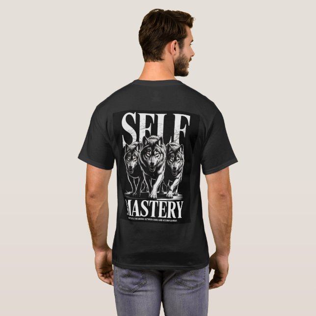Self Mastery – Alpha Discipline Tee (Hel baksida)