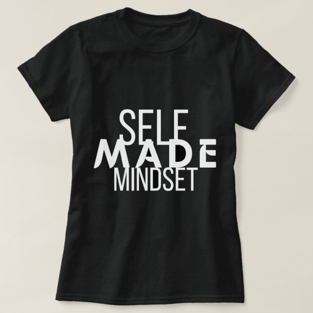 Self Mode MindsetT-Shirt T Shirt (Design framsida)