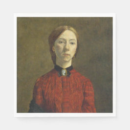 Self-Porträtt (av Gwen John) Pappersservett