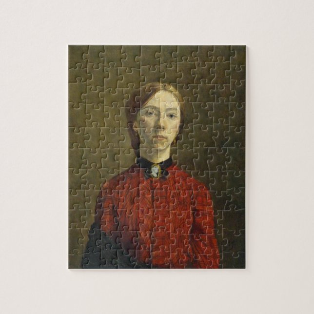 Self-Porträtt (av Gwen John) Pussel (Vertikal)