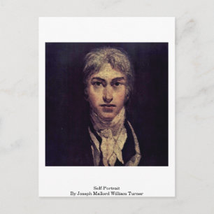 Self-Porträtt av Joseph Mallord William Turner Vykort