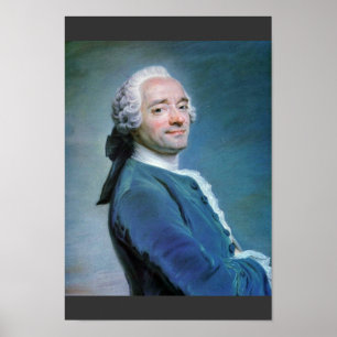 Self-Porträtt av La Tour Maurice Quentin De (Best Poster