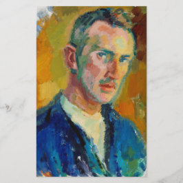 Self-Porträtt (av Magnus Enckell) Brevpapper