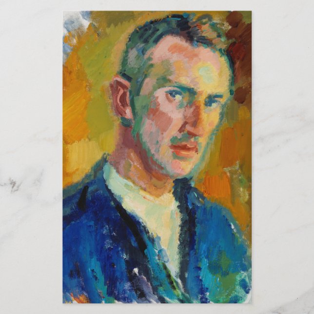 Self-Porträtt (av Magnus Enckell) Brevpapper (Framsida)