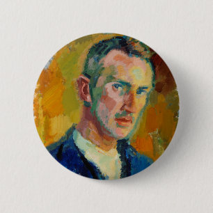 Self-Porträtt (av Magnus Enckell) Knapp