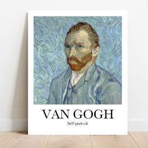 Self-porträtt av Vincent van Gogh Poster