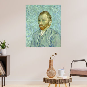 Self-Porträtt av Vincent Van Gogh Poster