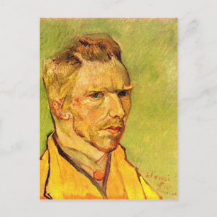 Self-Porträtt för Friend Laval, Van Gogh Fine Art Vykort