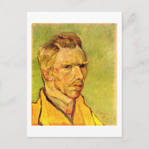 Self-Porträtt för Friend Laval, Van Gogh Fine Art Vykort
