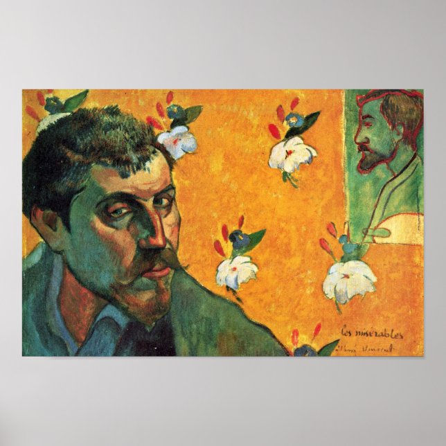 Self-Porträtt (i rollen för "Les Miserables" Pro Poster (Framsidan)