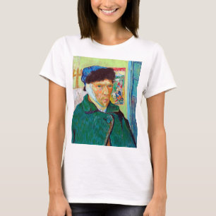 Self-Porträtt med en böjd öra, Van Gogh T Shirt