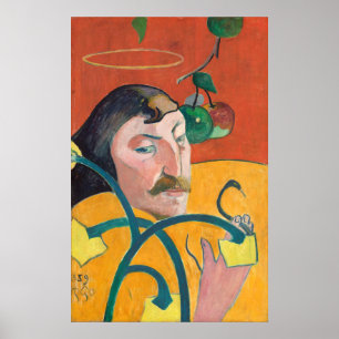 Self-Porträtt - Paul Gauguin Fine Art Poster