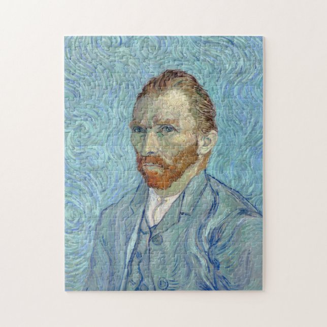 Self-Porträtt, Vincent van Gogh, 1889 Pussel (Vertikal)