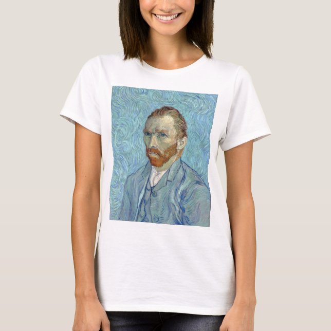 Self-Porträtt, Vincent van Gogh, 1889 T Shirt (Framsida)
