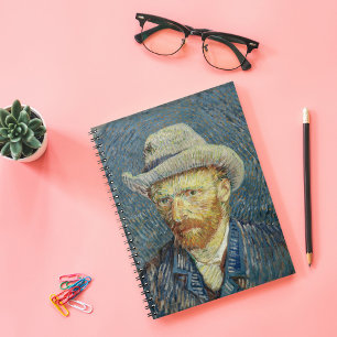 Self-Porträtt Vincent van Gogh Anteckningsbok