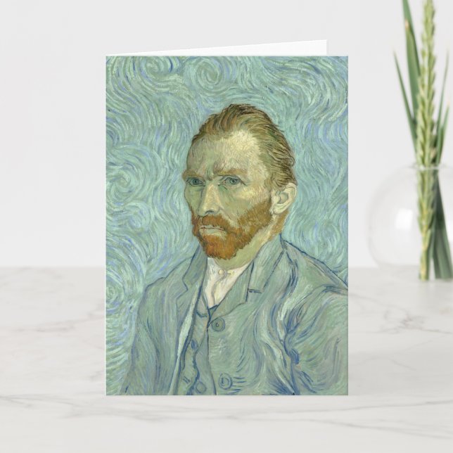 Self-Porträtt | Vincent van Gogh Kort (Framsida)