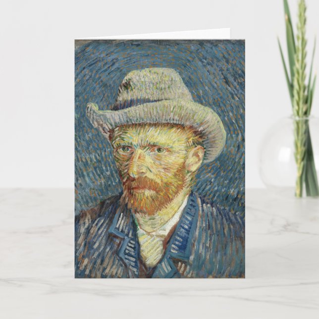 Self-Porträtt | Vincent van Gogh Kort (Framsida)