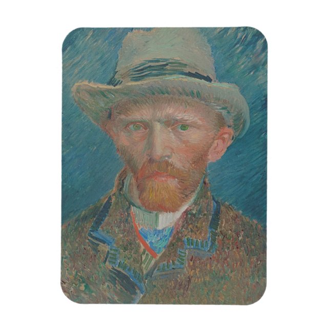 Self-porträtt, Vincent van Gogh Magnet (Vertikal)
