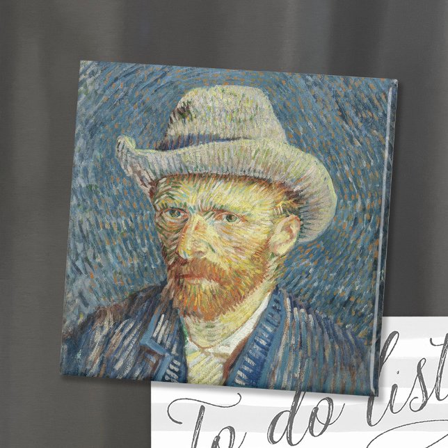 Self-Porträtt | Vincent Van Gogh Magnet (Skapare uppladdad)