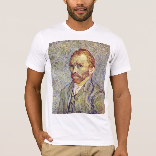 Self-porträtt Vincent Willem van Gogh T Shirt (Framsida)