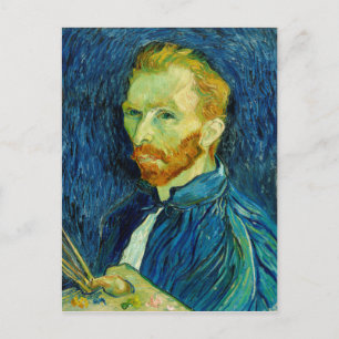 Self Portriat Vincent Van Gogh 1889 Vykort
