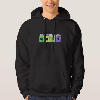 self proclaimed genius Periodic Table of Elements  Hoodie