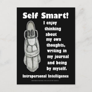 Self Smart - tomt Vykort