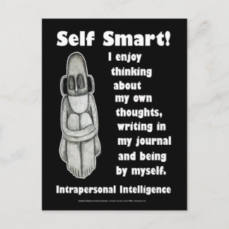 Self Smart - tomt Vykort