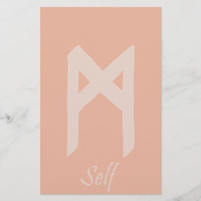 Self Viking Rune-mall Brevpapper (Framsida)