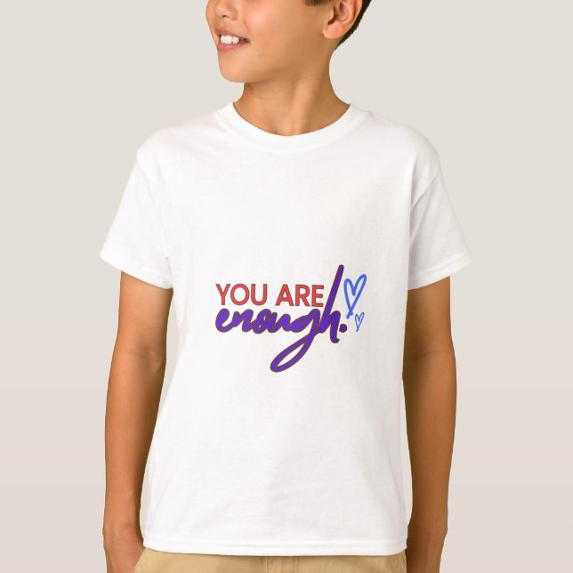 Self-Worth Påstående Shirt T (Framsida)